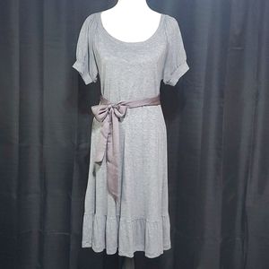 Gap dress with satin tie belt